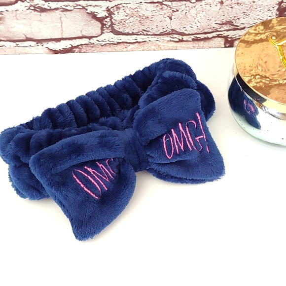 Accessories - Furry Fuzzy Elastic Bow Headbands